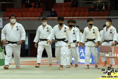 決勝に臨む東海大の面々。2大会連続の優勝を目指す。